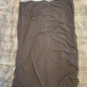 Lane Bryant Black Skirt with Stretch Fabric